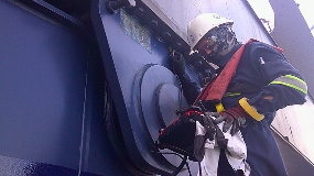 Trabajador en altura